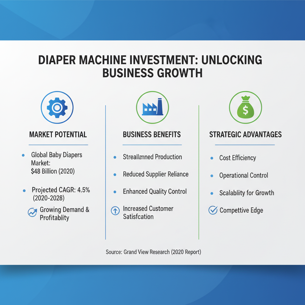 Why You Should Invest in a Diaper Machine for Your Business Today