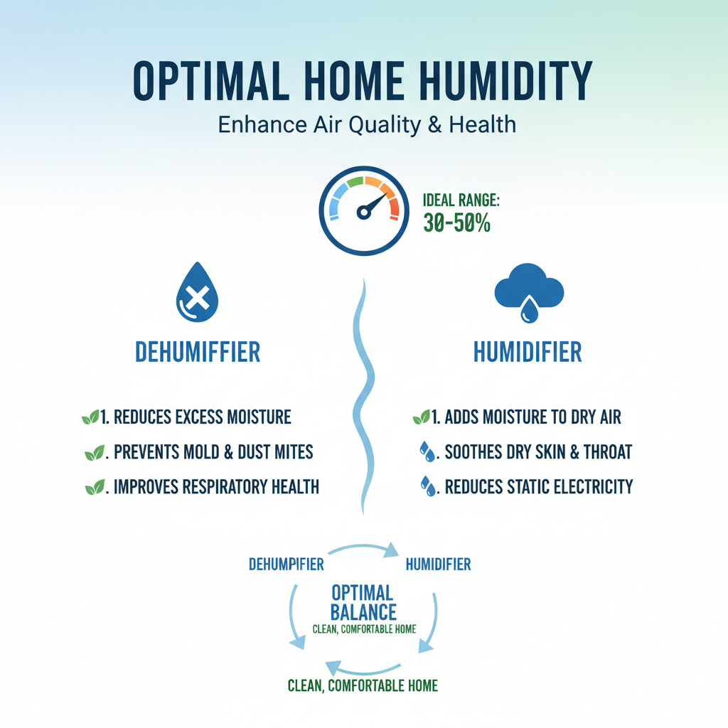 Top Benefits of Using a Dehumidifier and Humidifier Together for Your Home