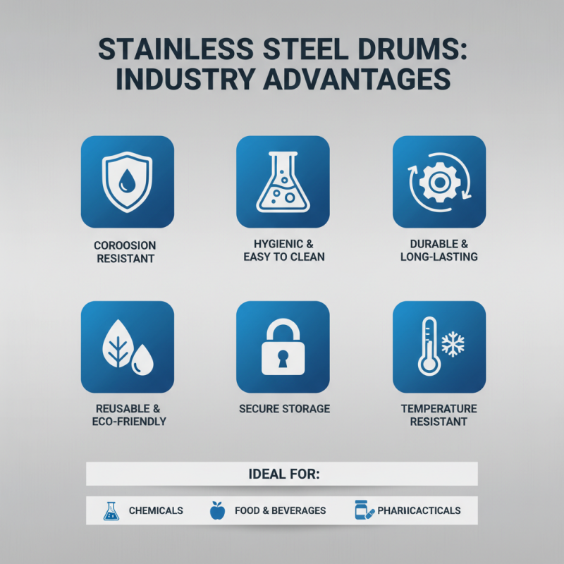 Why Choose a Stainless Steel Drum for Your Next Project Benefits Explained