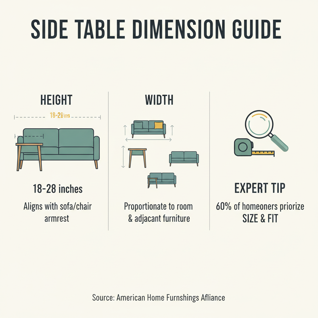 2025 Guide: How to Choose the Perfect Side Table for Your Home Decor