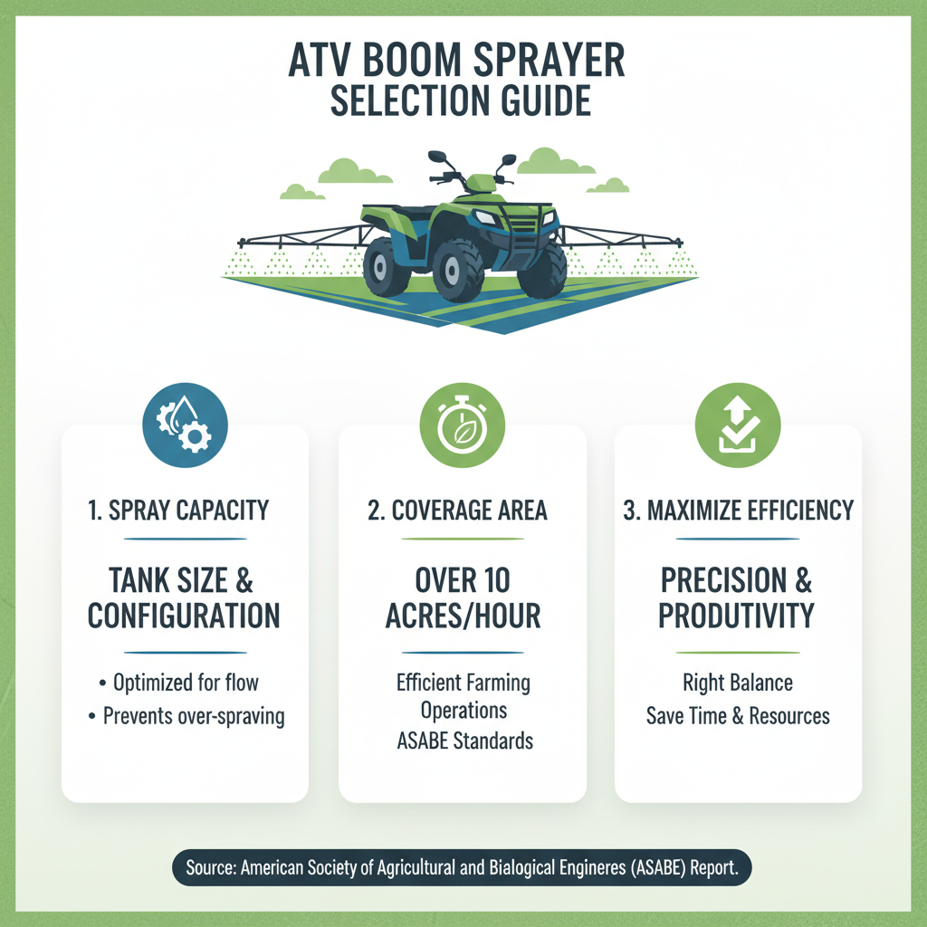 2025 Guide: Choosing the Best ATV Boom Sprayer for Your Needs