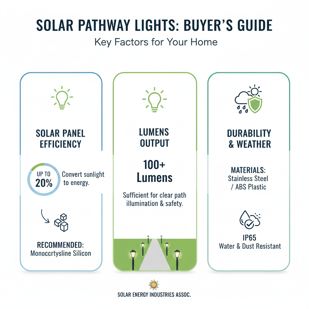 Tips for Choosing the Best Solar Pathway Lights for Your Home