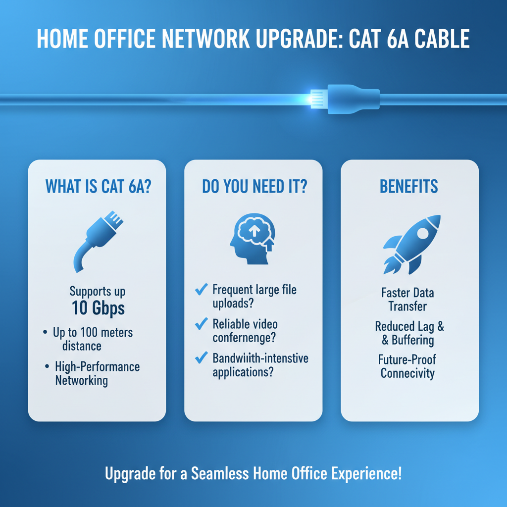 2025 How to Choose the Best Cat 6a Network Cable for Your Home Office Setup