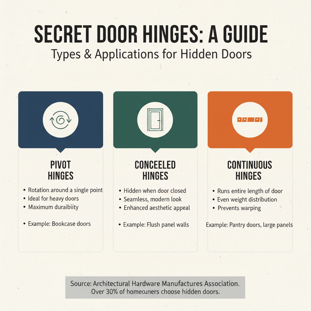 How to Choose the Best Secret Door Hinges for Your Hidden Doors