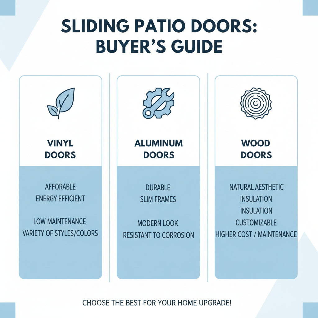How to Choose the Best Sliding Patio Doors for Your Home Upgrade