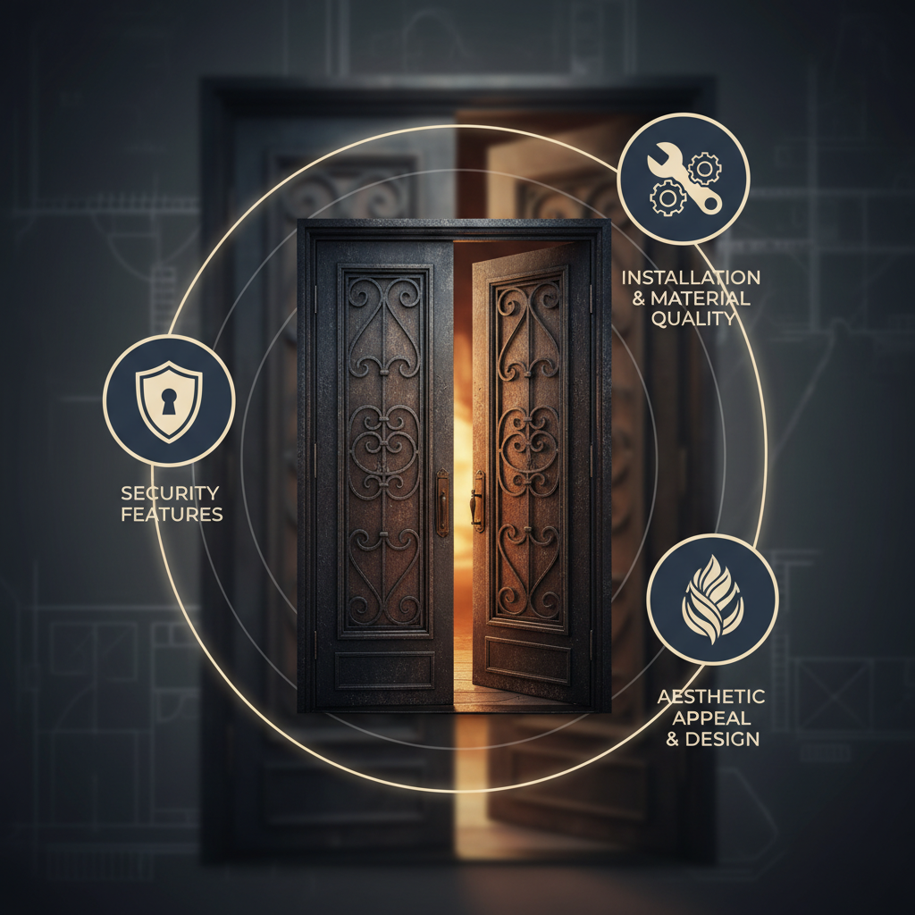 How to Choose the Best Iron Double Entry Doors for Your Home Security
