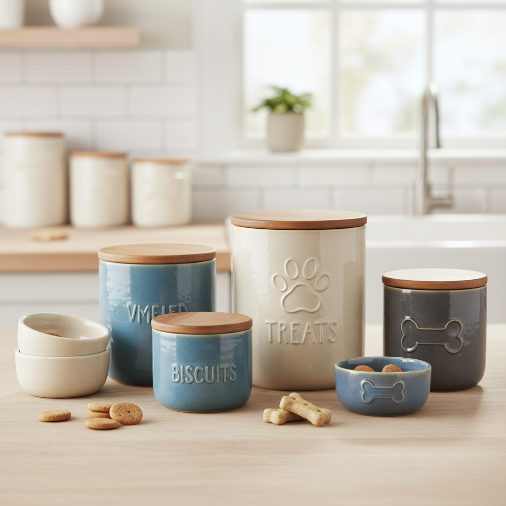 10 Best Ceramic Jars With Wood Lids for Stylish Storage Solutions