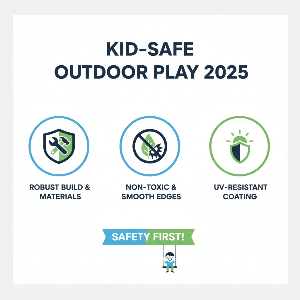 2025 Top Outdoor Play Structures for Kids Safe and Fun Spaces