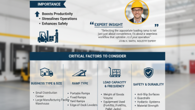 The Ultimate Guide to Choosing the Right Loading Dock Ramp for Your Business