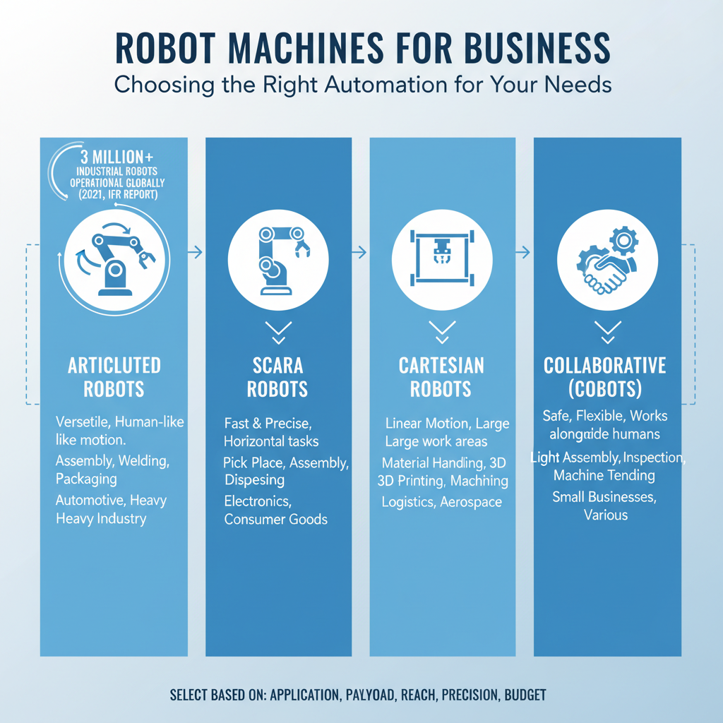 How to Choose the Right Robot Machine for Your Business Needs?