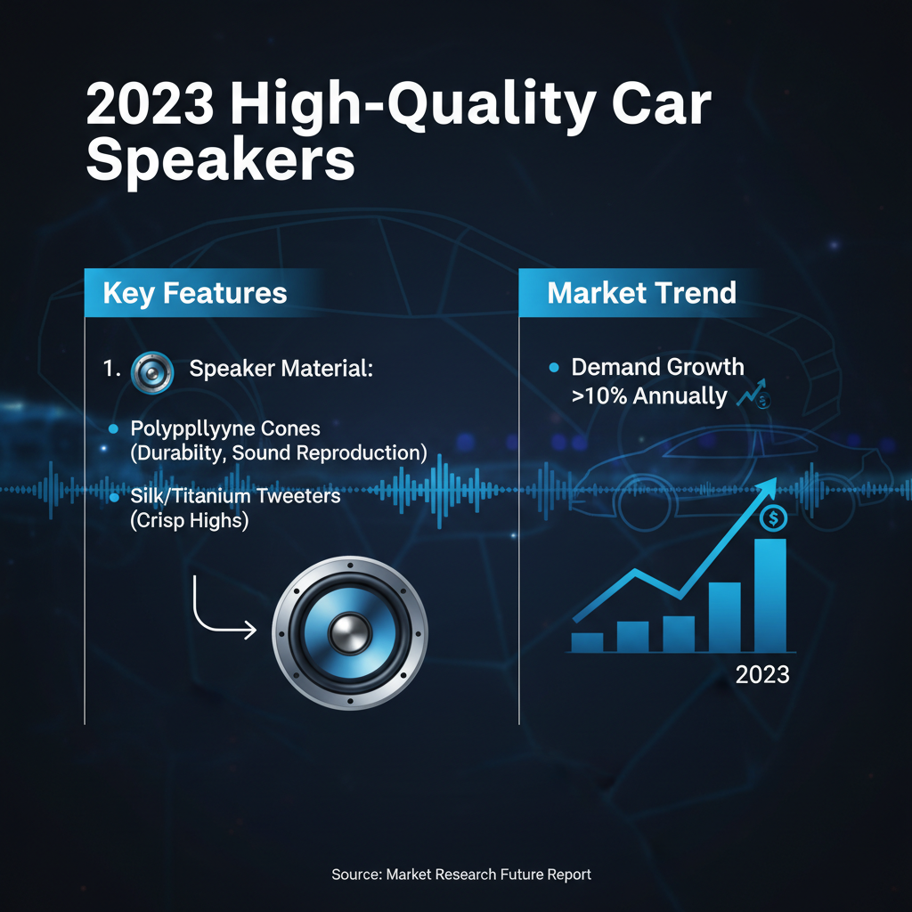 Top 10 Car Audio Speakers for Exceptional Sound Quality in 2023