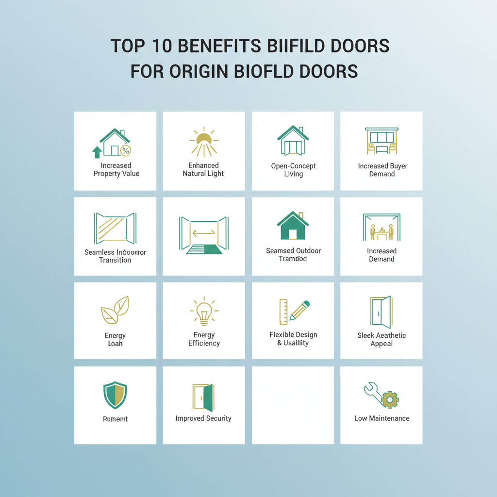 Top 10 Benefits of Origin Bifold Doors for Your Home Renovation