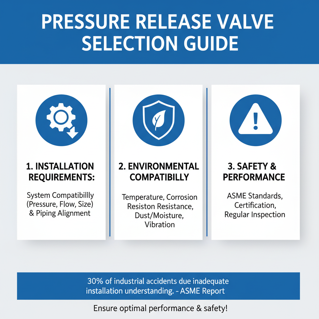 10 Essential Tips for Choosing the Right Pressure Release Valve