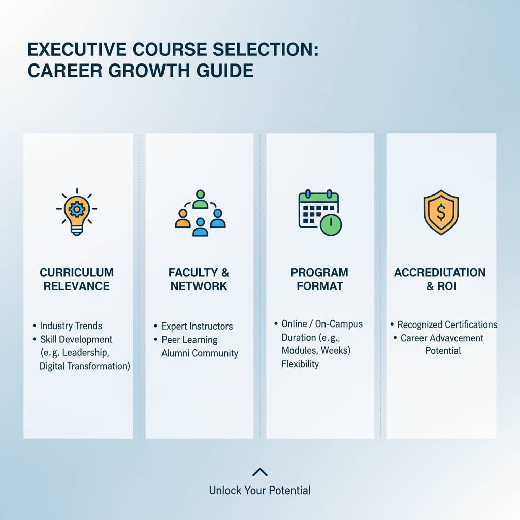 How to Choose the Best Executive Course for Your Career Advancement