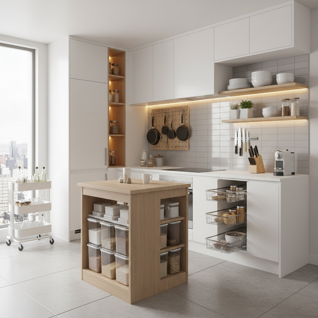 What is the Best Kitchen Storage Solution for Small Spaces?