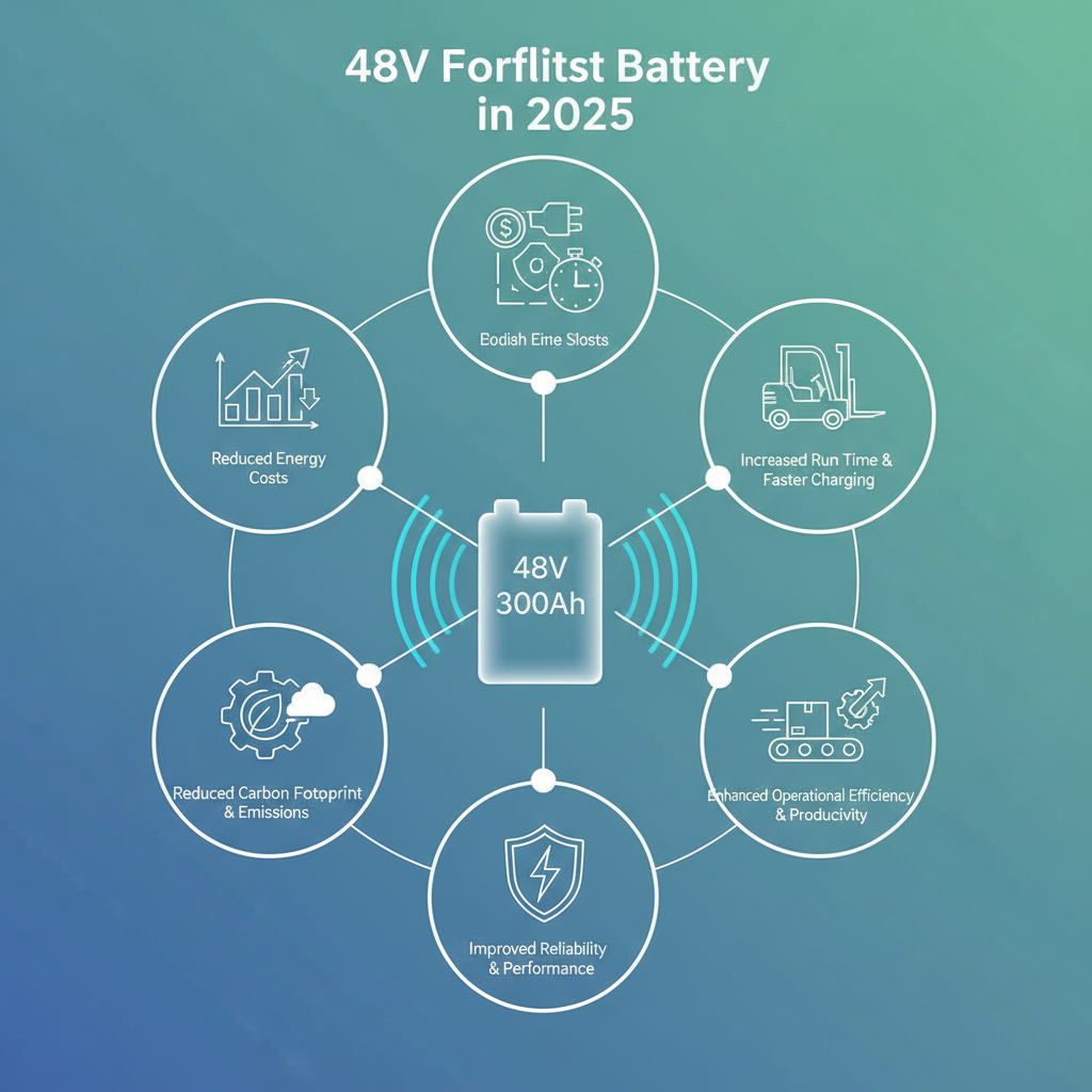 Top 5 Benefits of Using a 48V 300Ah Forklift Battery in 2025