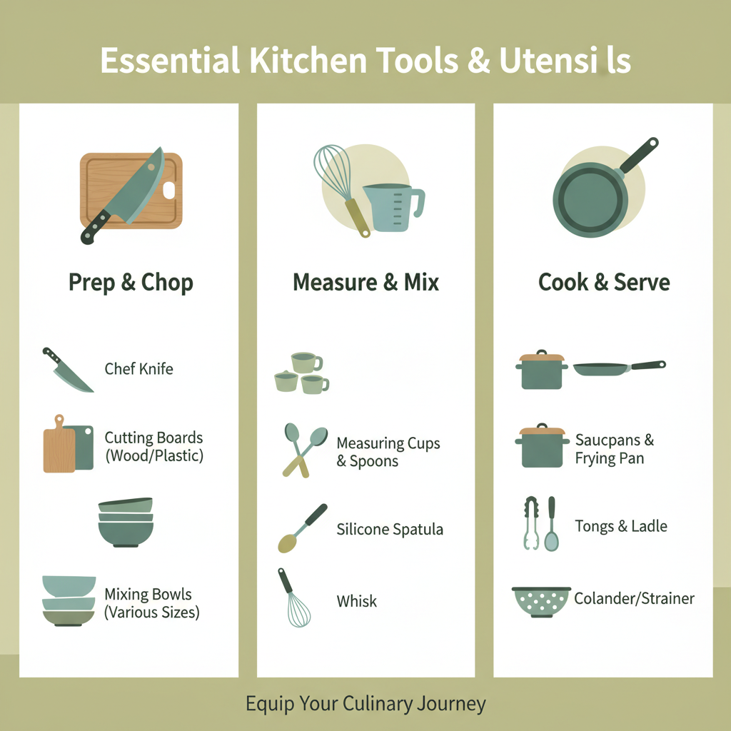 What Are the Essential Kitchen Tools and Utensils Every Home Cook Needs?