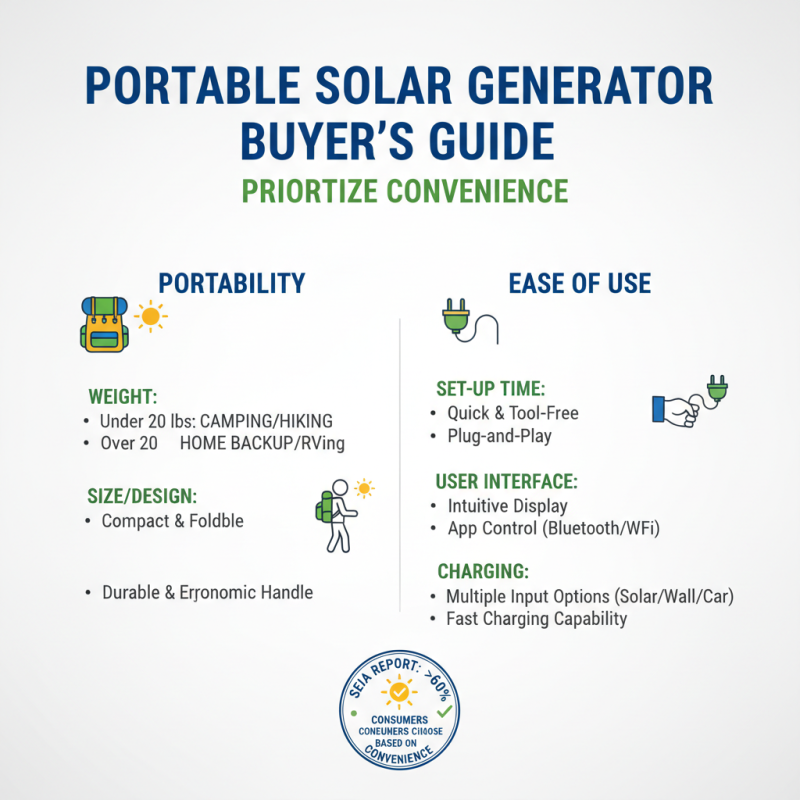 How to Choose the Best Portable Solar Generator for Your Needs