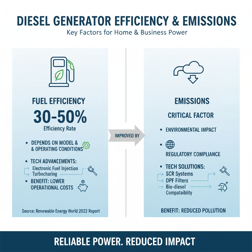 2025 Top Diesel Generator Options to Power Your Home and Business