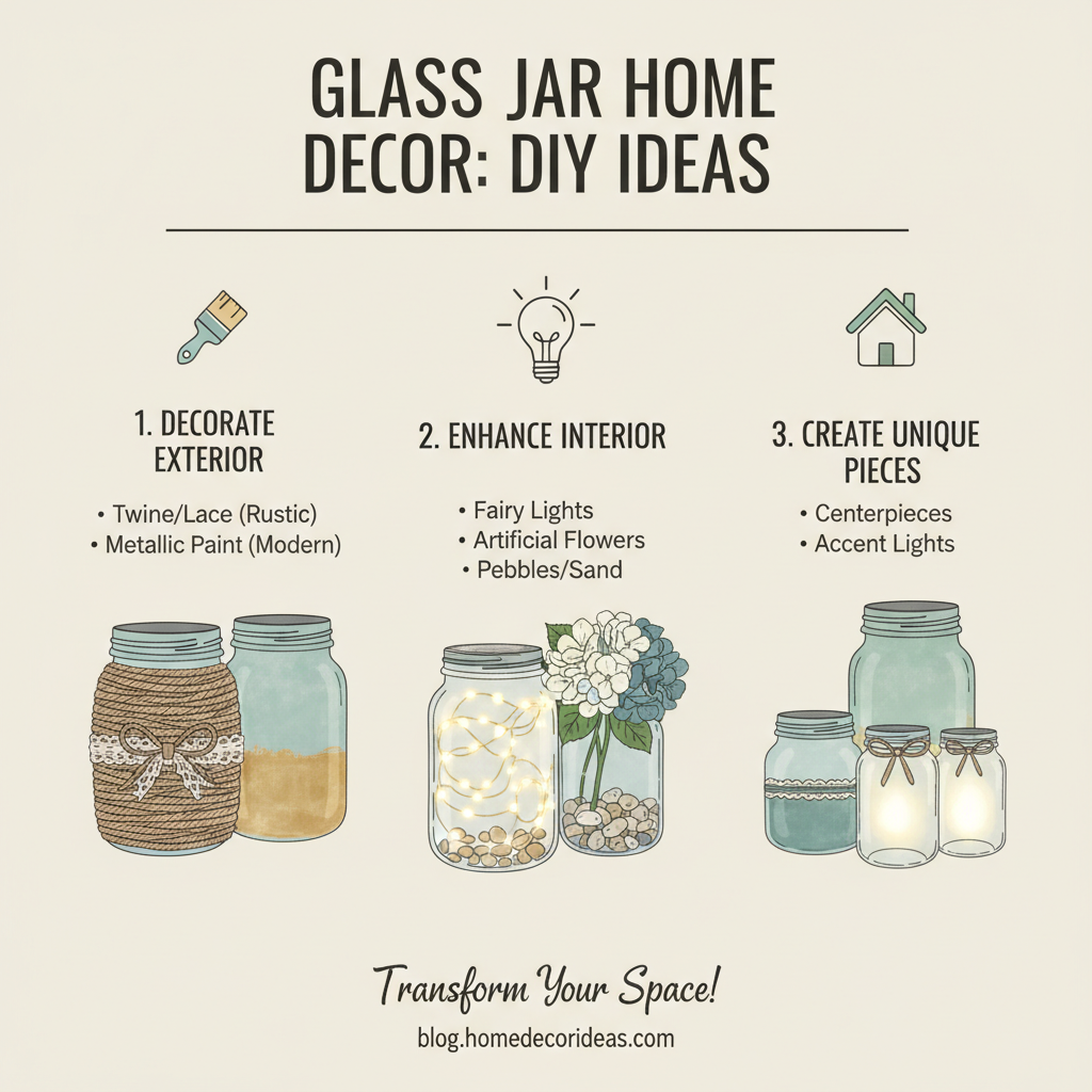 Top Uses for Glass Jars: Creative Ideas for Organizing and Decorating Your Home