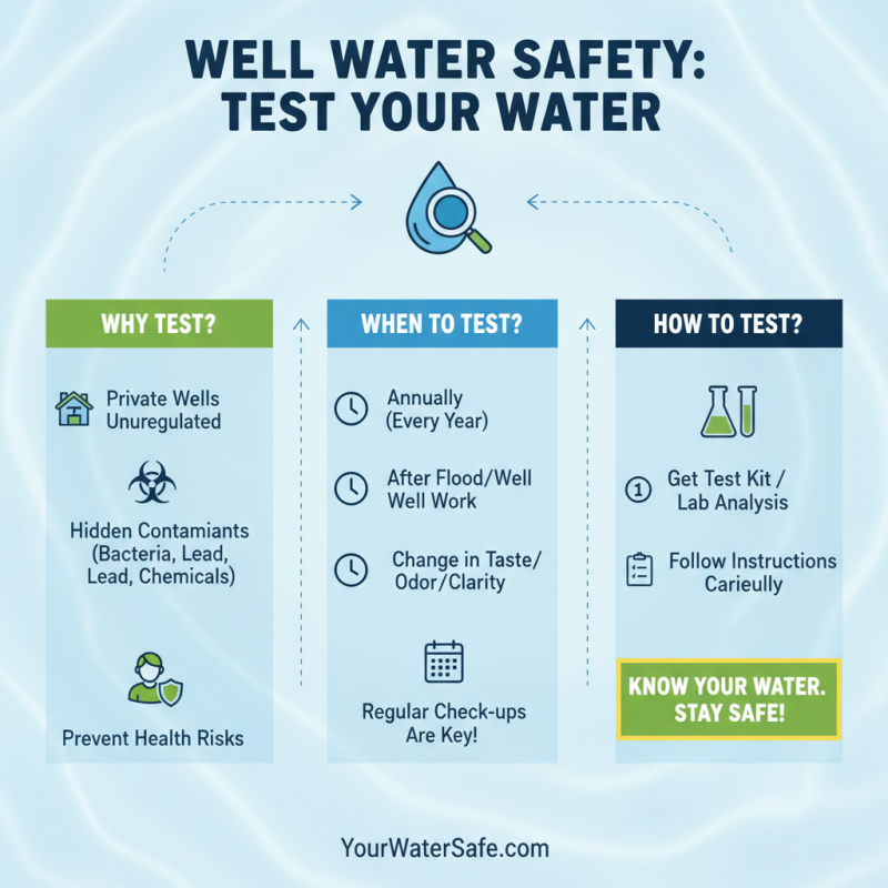 Best Water Testing Kits for Well Water to Ensure Safe Drinking Water