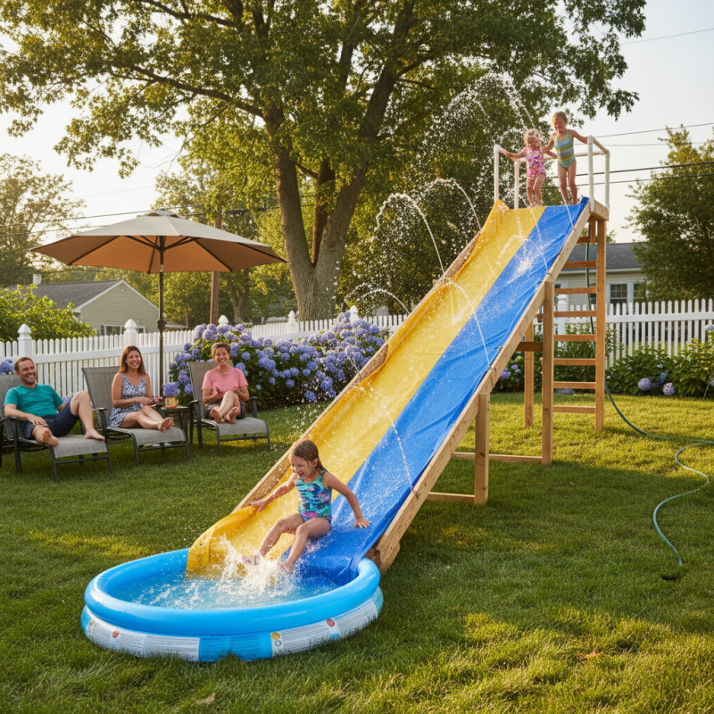 How to Build a Backyard Water Slide for Summer Fun