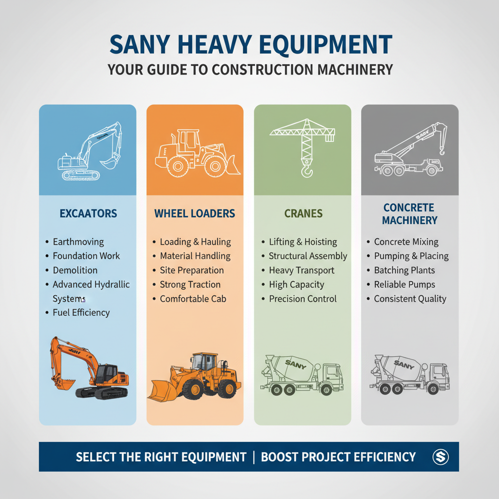 Top 10 Tips for Choosing Sany Heavy Equipment for Your Construction Needs
