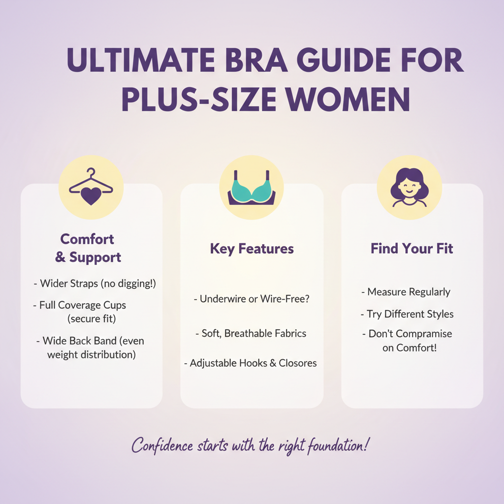 How to Choose the Best Bras for Plus Size Women to Ensure Comfort and Support