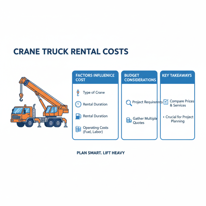 How to Choose the Right Crane Truck Rental for Your Project Needs