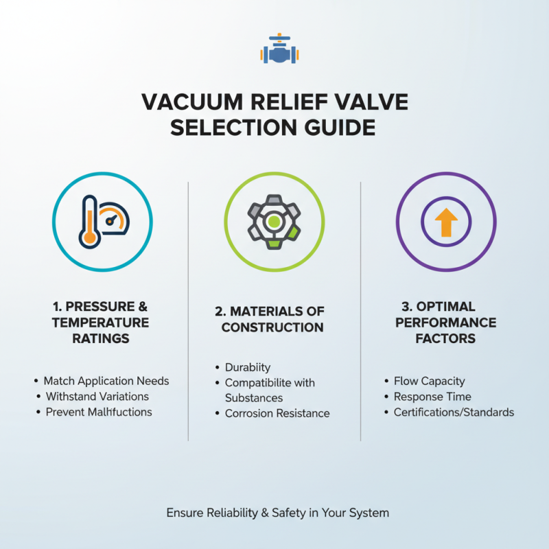 2025 How to Choose the Right Vacuum Relief Valve for Your Needs