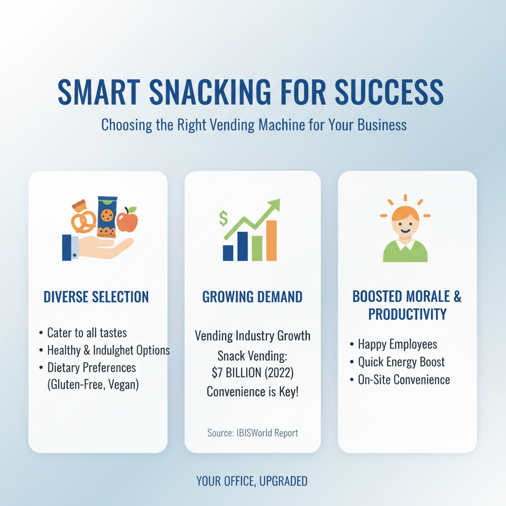 How to Choose the Best Snack Machine for Your Office or Business