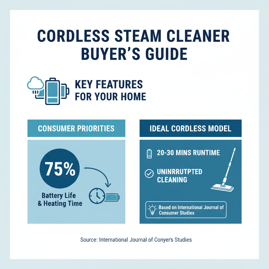 Essential Tips for Choosing the Best Cordless Steam Cleaner for Your Home