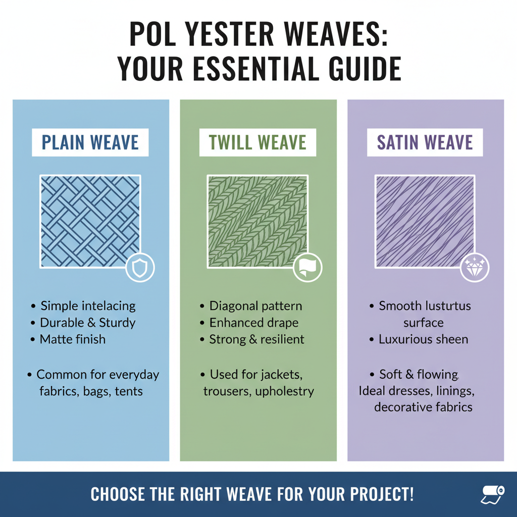 How to Choose the Right Polyester Weave for Your Next Project