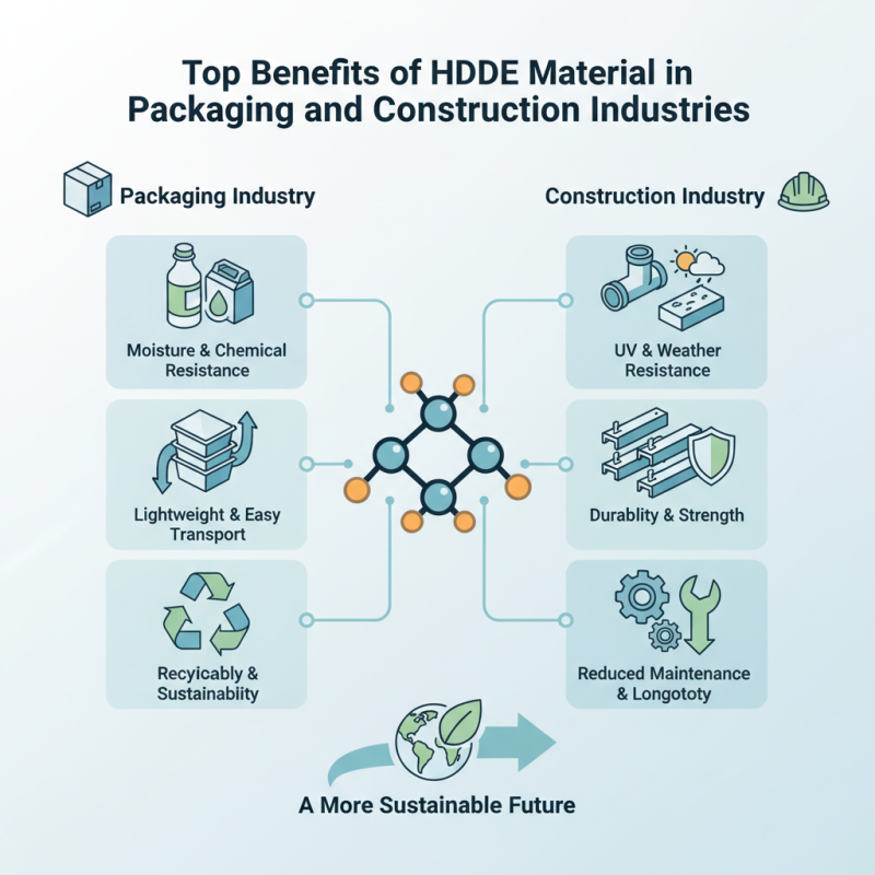 Top Benefits of HDPE Material in Packaging and Construction Industries