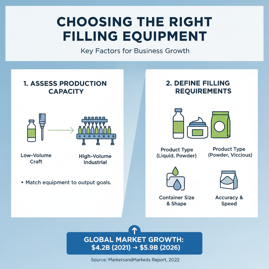 How to Choose the Best Filling Equipment for Your Business Needs