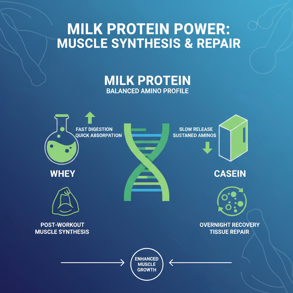 Why Choose Milk Protein Powder for Muscle Growth and Recovery