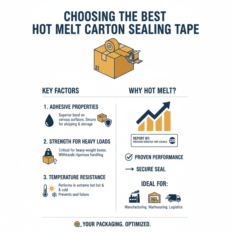 2025 How to Choose the Best Hot Melt Carton Sealing Tape for Your Needs