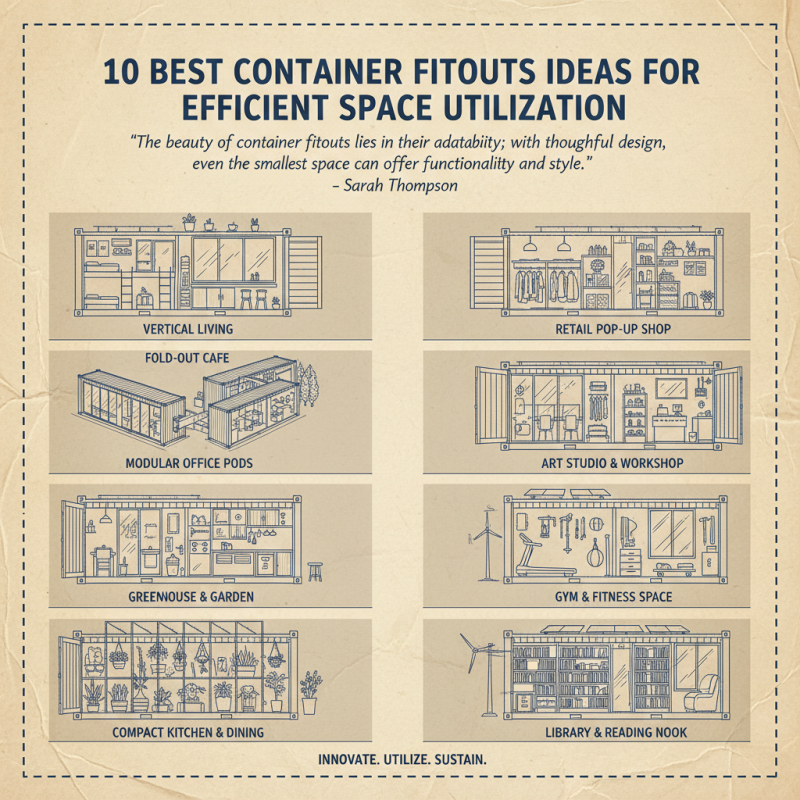 10 Best Container Fitouts Ideas for Efficient Space Utilization