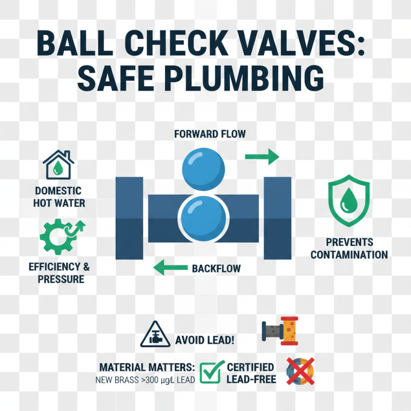 How to Choose the Right Ball Check Valve for Your Plumbing Needs
