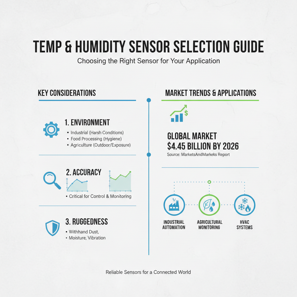 How to Choose the Best Temperature and Humidity Sensor for Your Needs