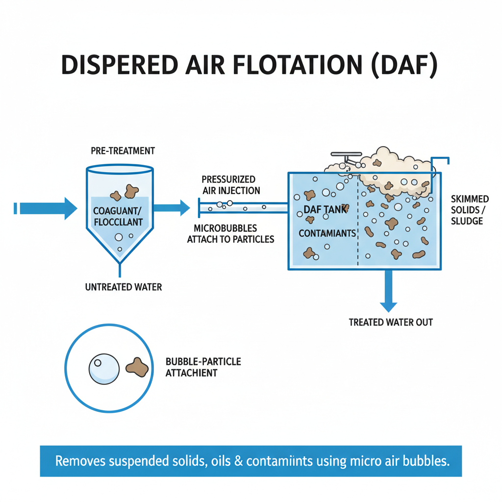 What is Dispersed Air Flotation and How Does It Work in Water Treatment