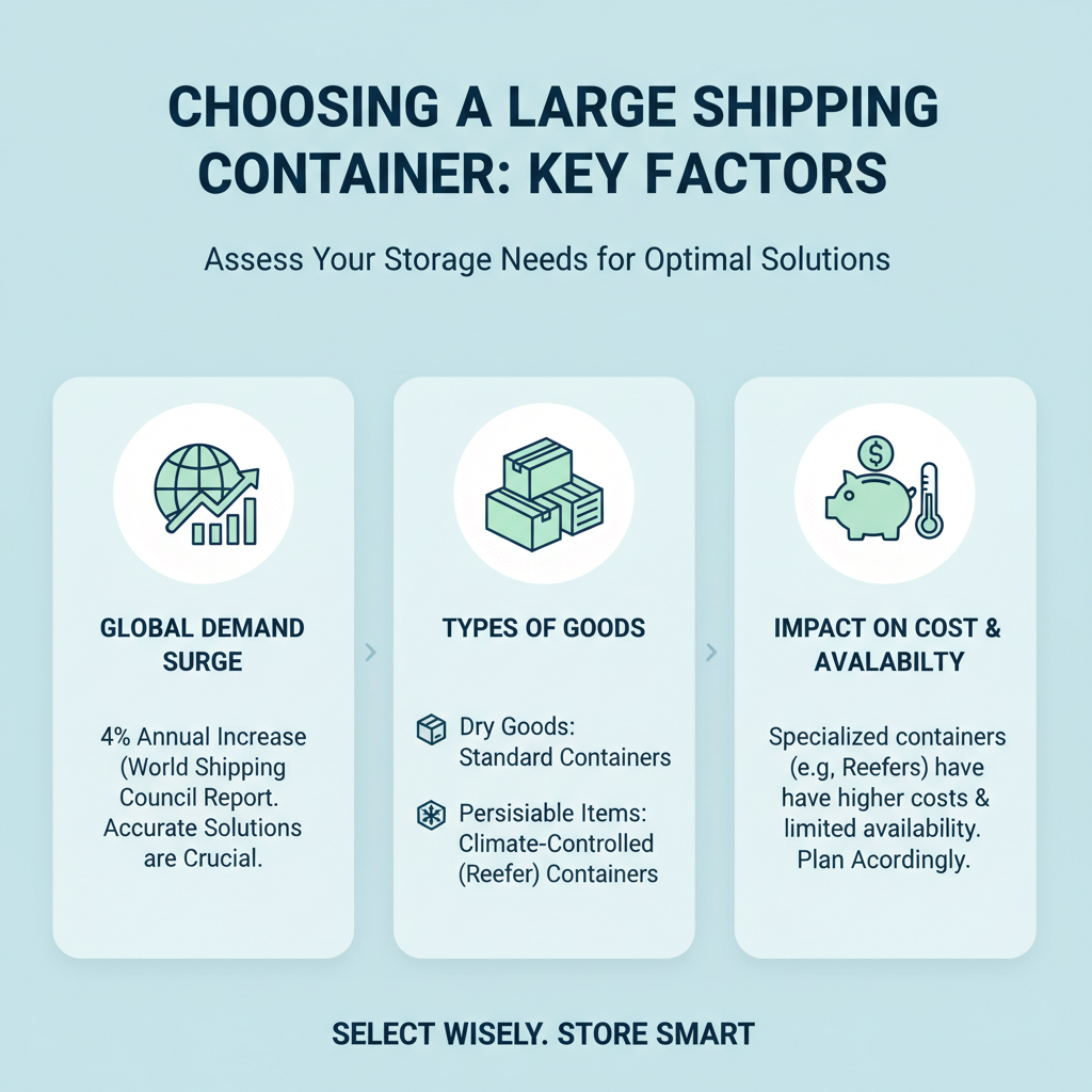 Top 10 Tips for Choosing the Right Large Shipping Container for Your Needs