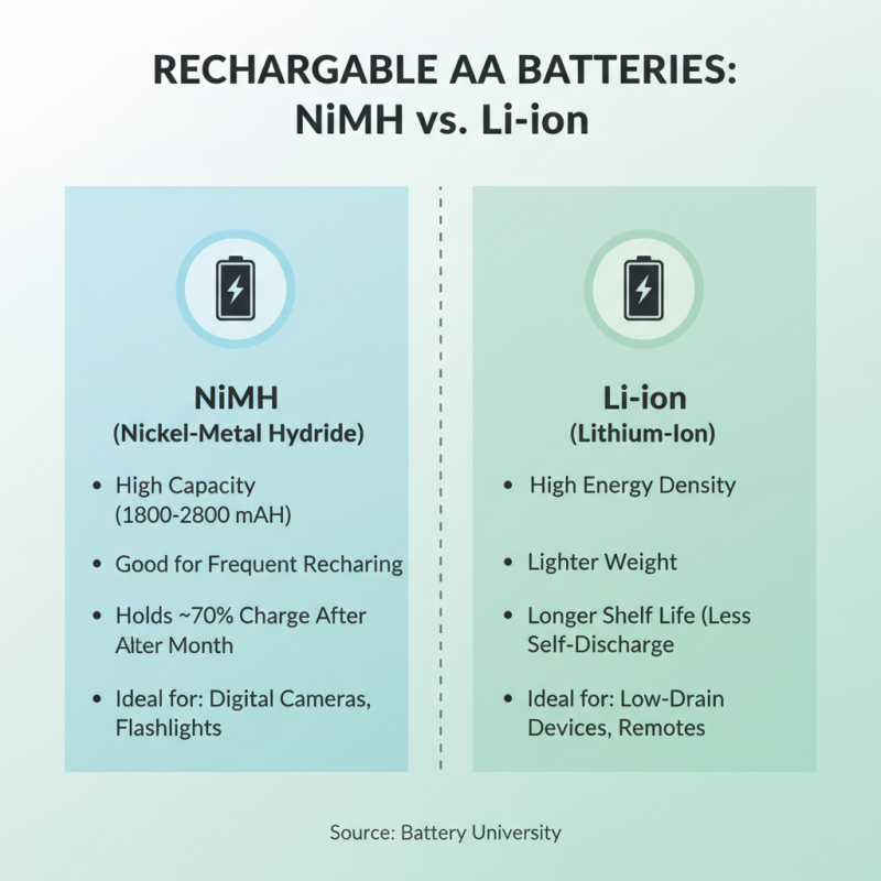 How to Choose the Best Rechargeable AA Batteries for Your Devices