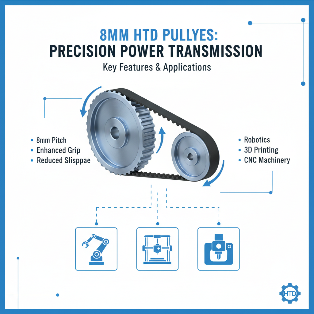 What is an 8mm Htd Pulley and How to Choose the Right One