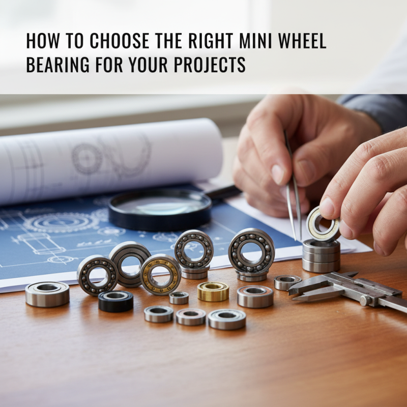 How to Choose the Right Mini Wheel Bearing for Your Projects