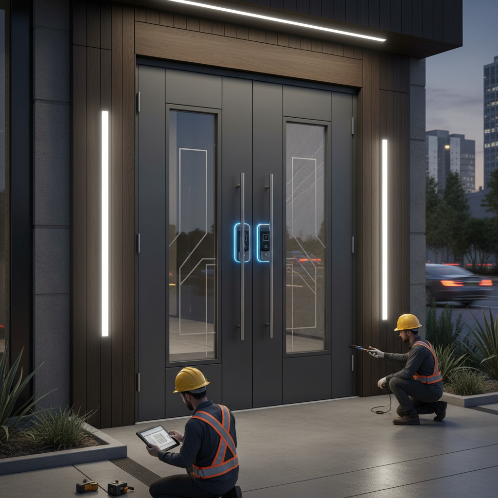 How to Securely Choose and Install Outside Building Doors in 2025
