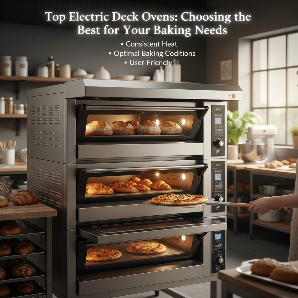 Top Electric Deck Ovens: Choosing the Best for Your Baking Needs