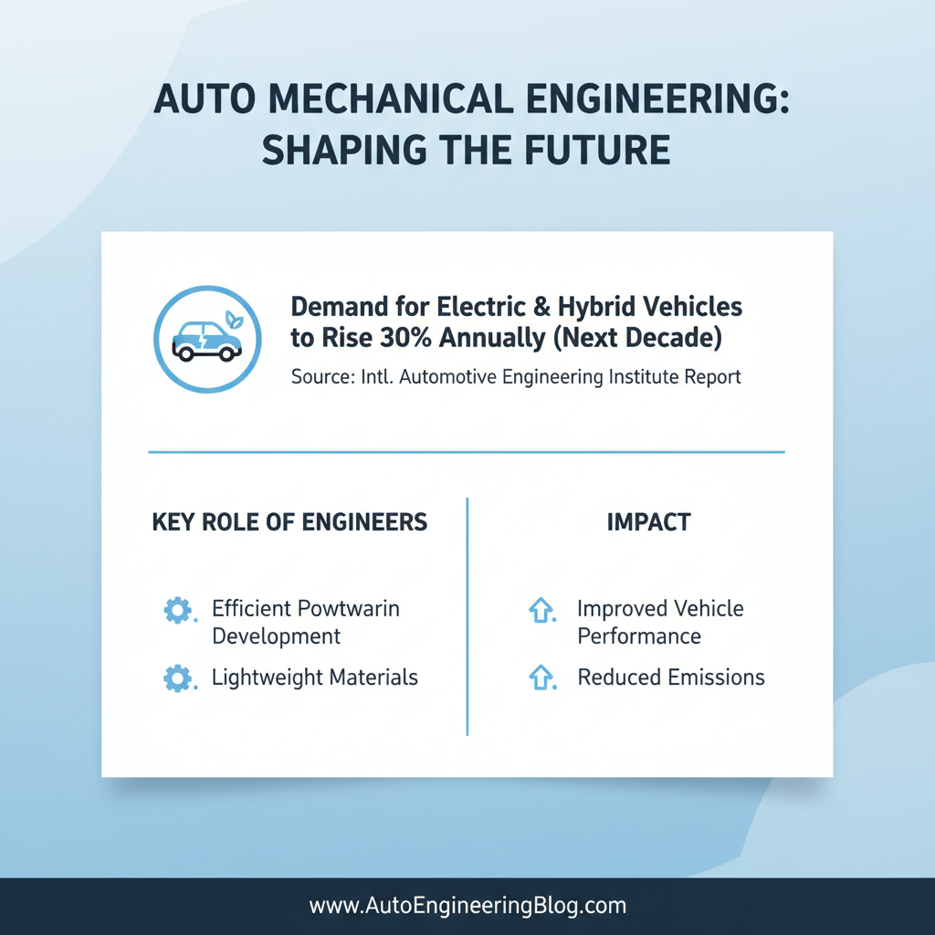 What is Auto Mechanical Engineering and How Does it Impact the Industry