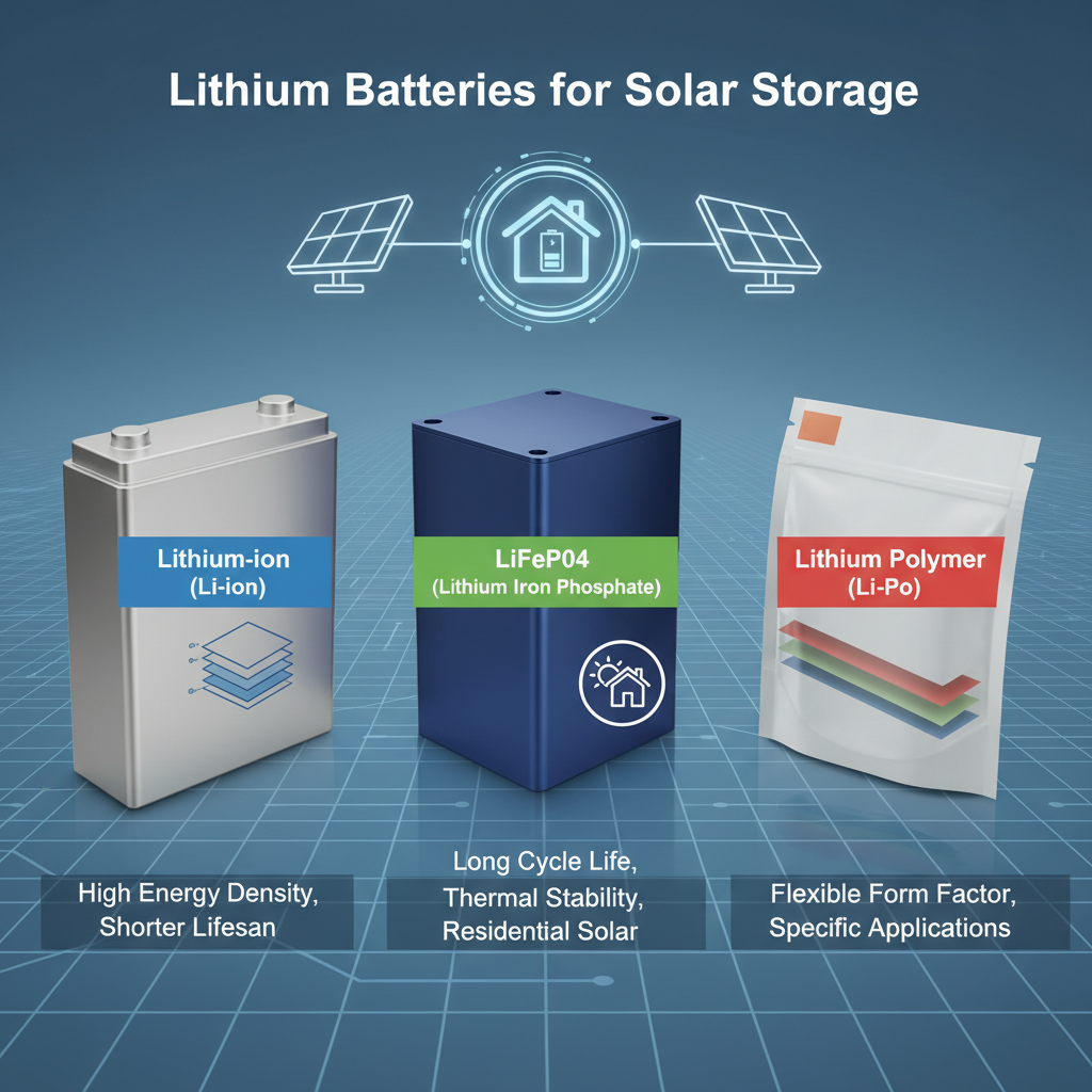 2025 How to Choose the Best Lithium Battery for Solar Storage Solutions