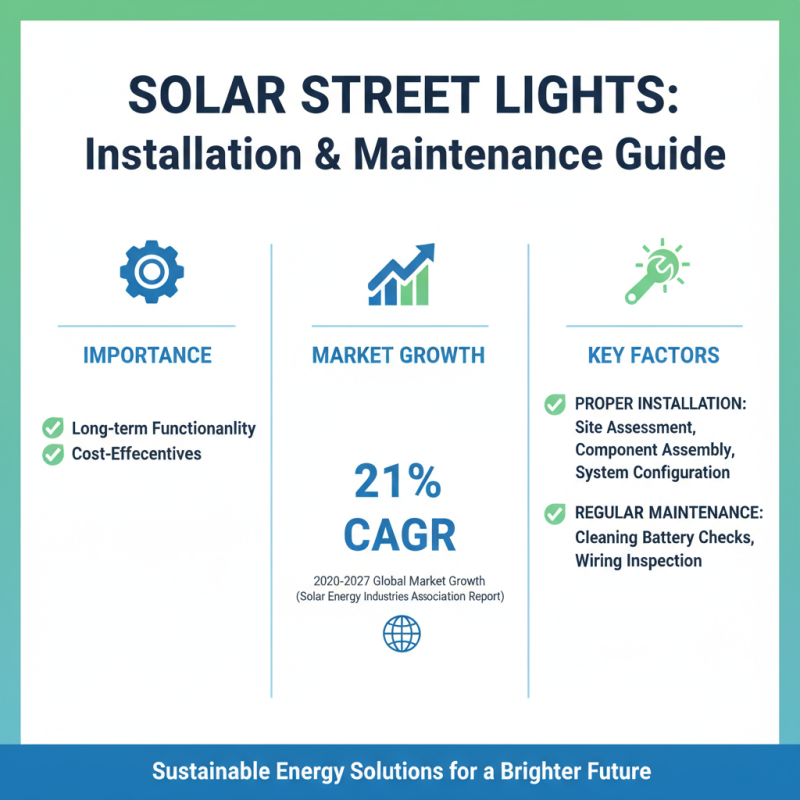 How to Choose the Best Solar Street Light for Your Needs